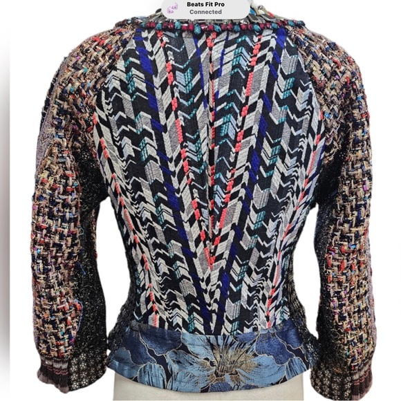 Byron Lars Multicolor Patterned Jacket - Picture 2 of 15
